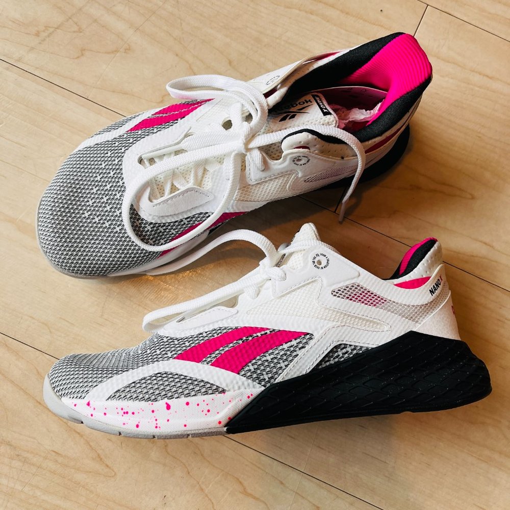 NWT Reebok Nano X weight lifting training sneakers shoes 7.5
